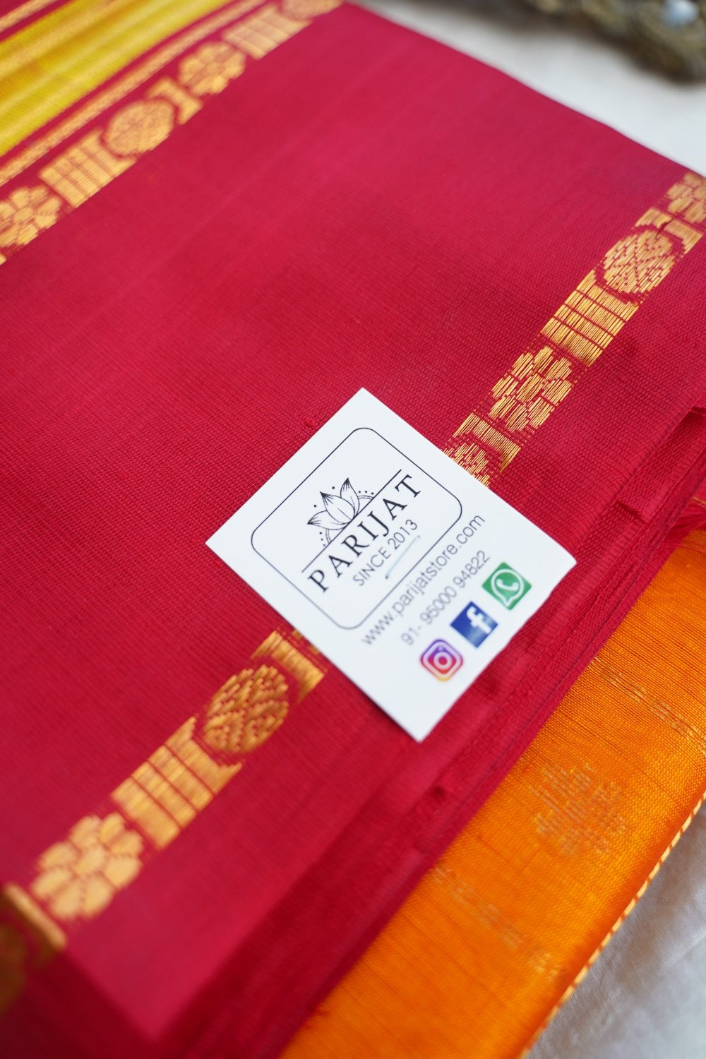 Kanchi Handloom Silk Cotton Saree PC17092