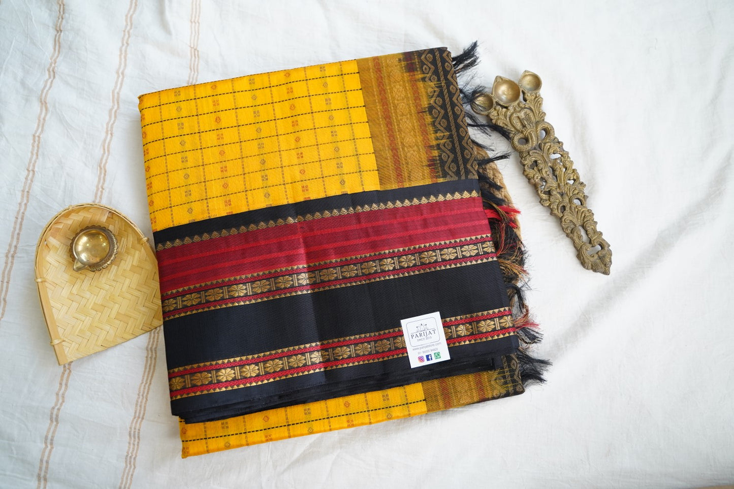 Kanchi Handloom Silk Cotton Saree PC17100