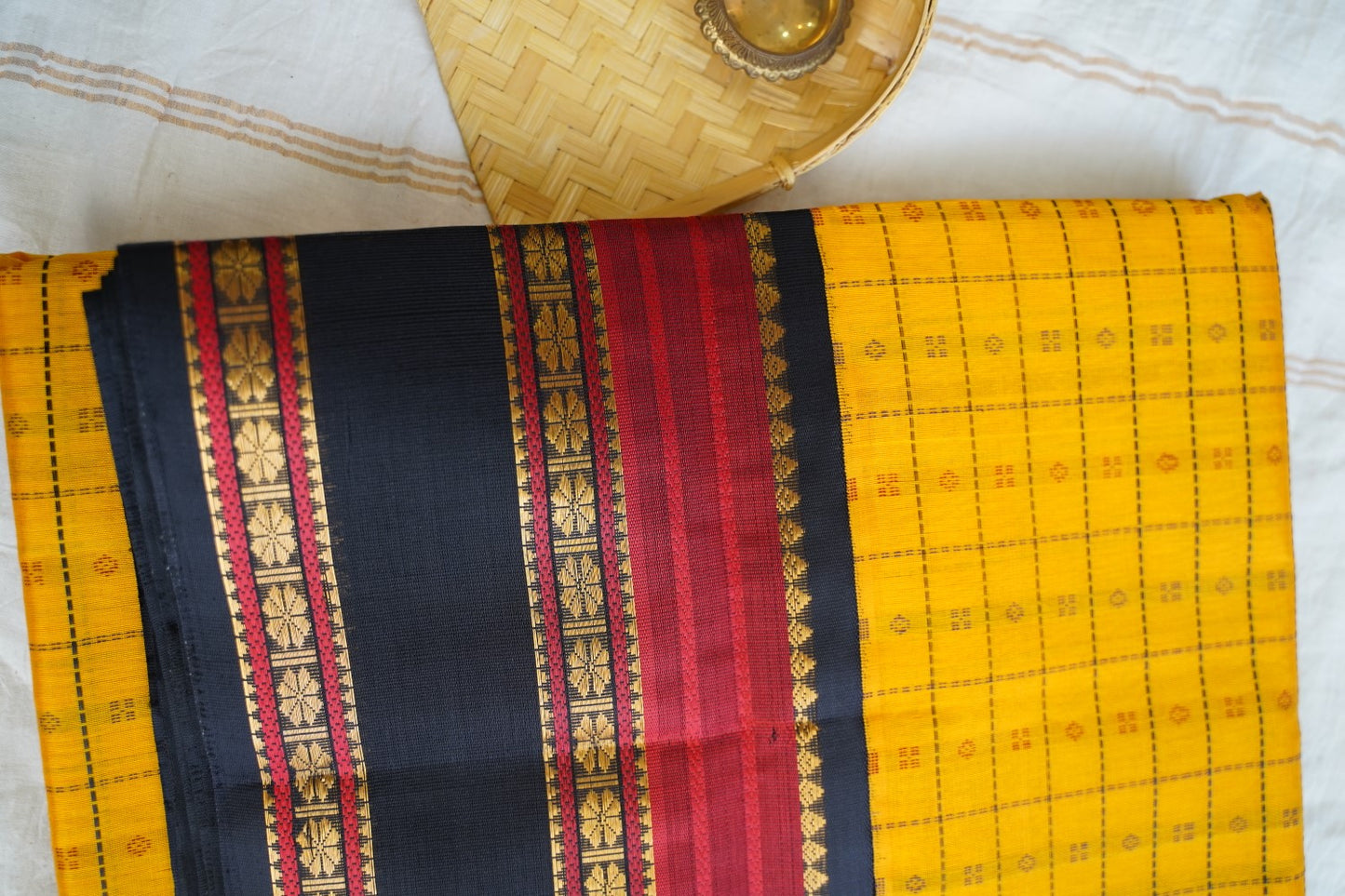 Kanchi Handloom Silk Cotton Saree PC17100