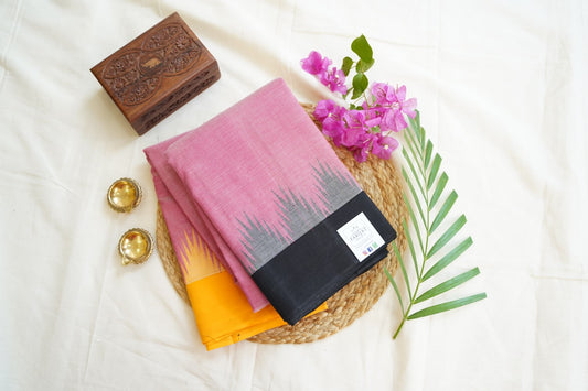 Kanchi handloom Cotton Saree PC14363