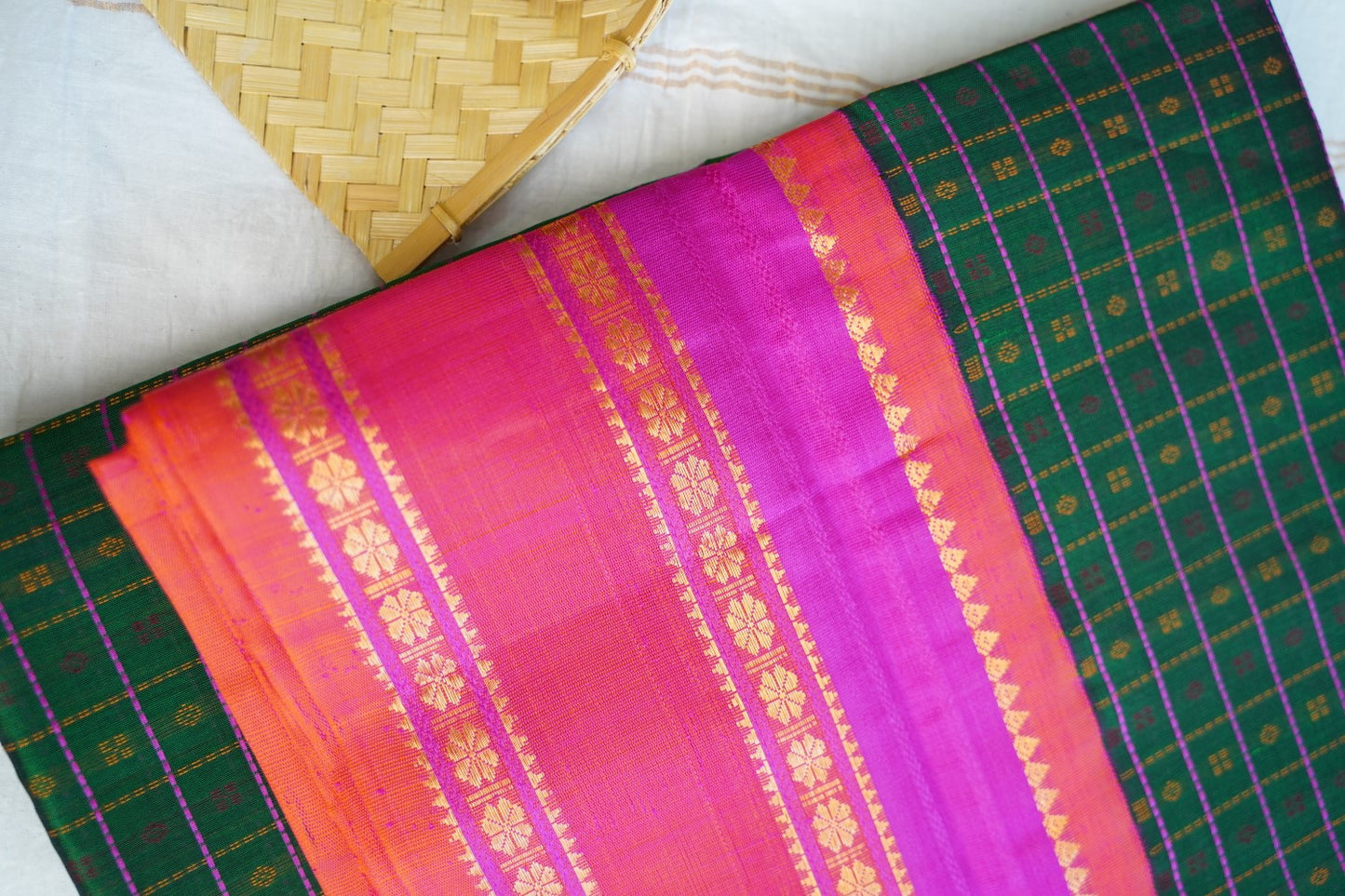 Kanchi Handloom Silk Cotton Saree PC17099