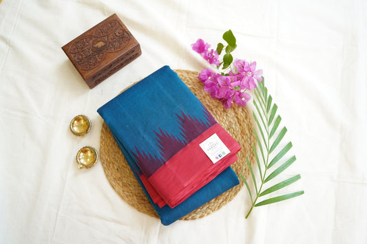 Kanchi handloom Cotton Saree PC14374
