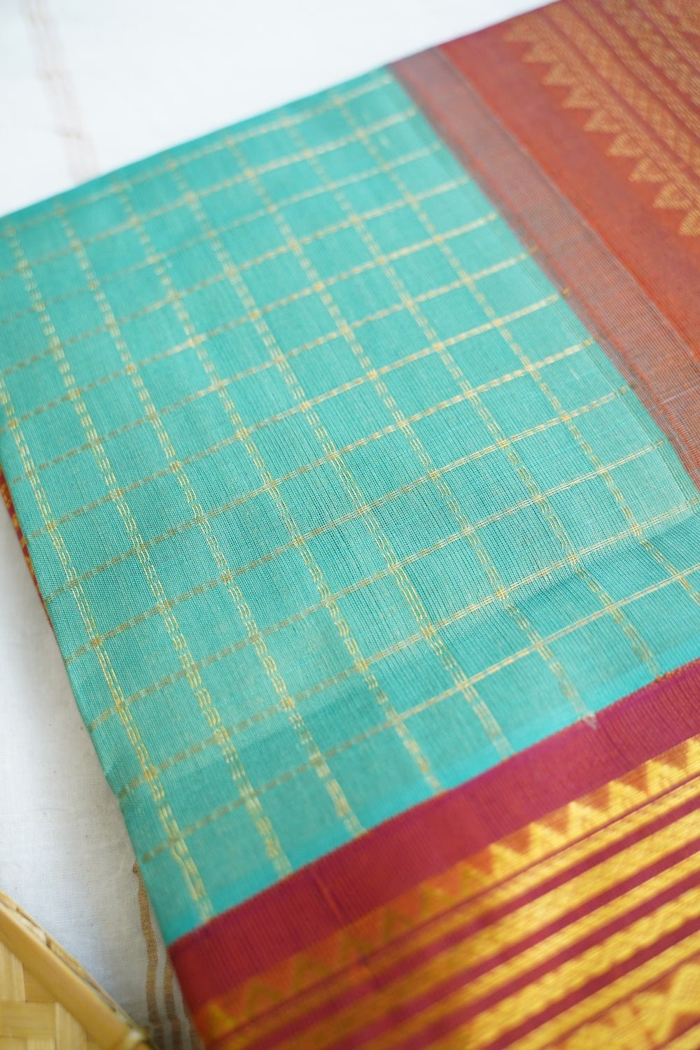 Kanchi Handloom Silk Cotton Saree PC17105