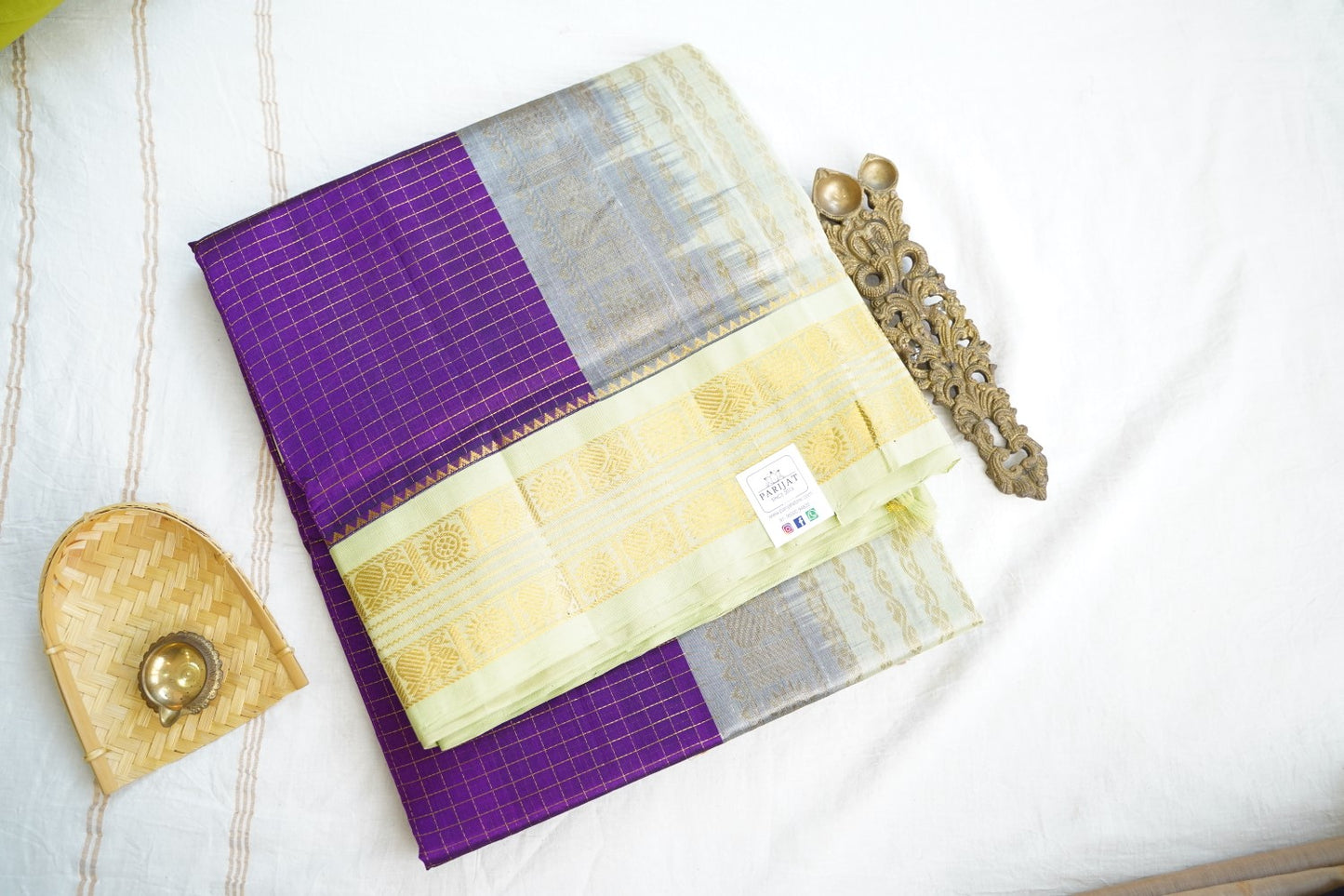 Kanchi Handloom Silk Cotton Saree PC17104