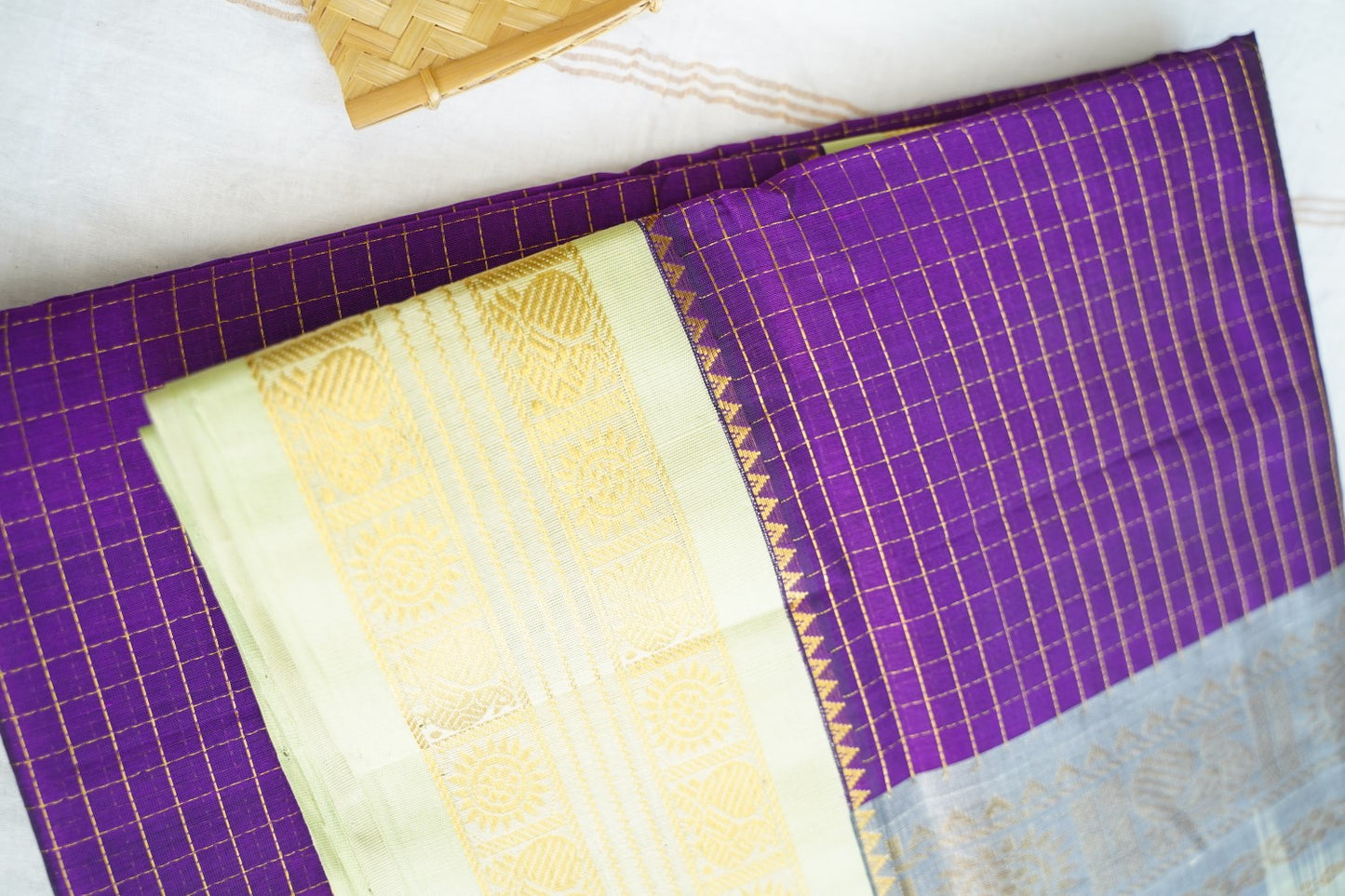 Kanchi Handloom Silk Cotton Saree PC17104
