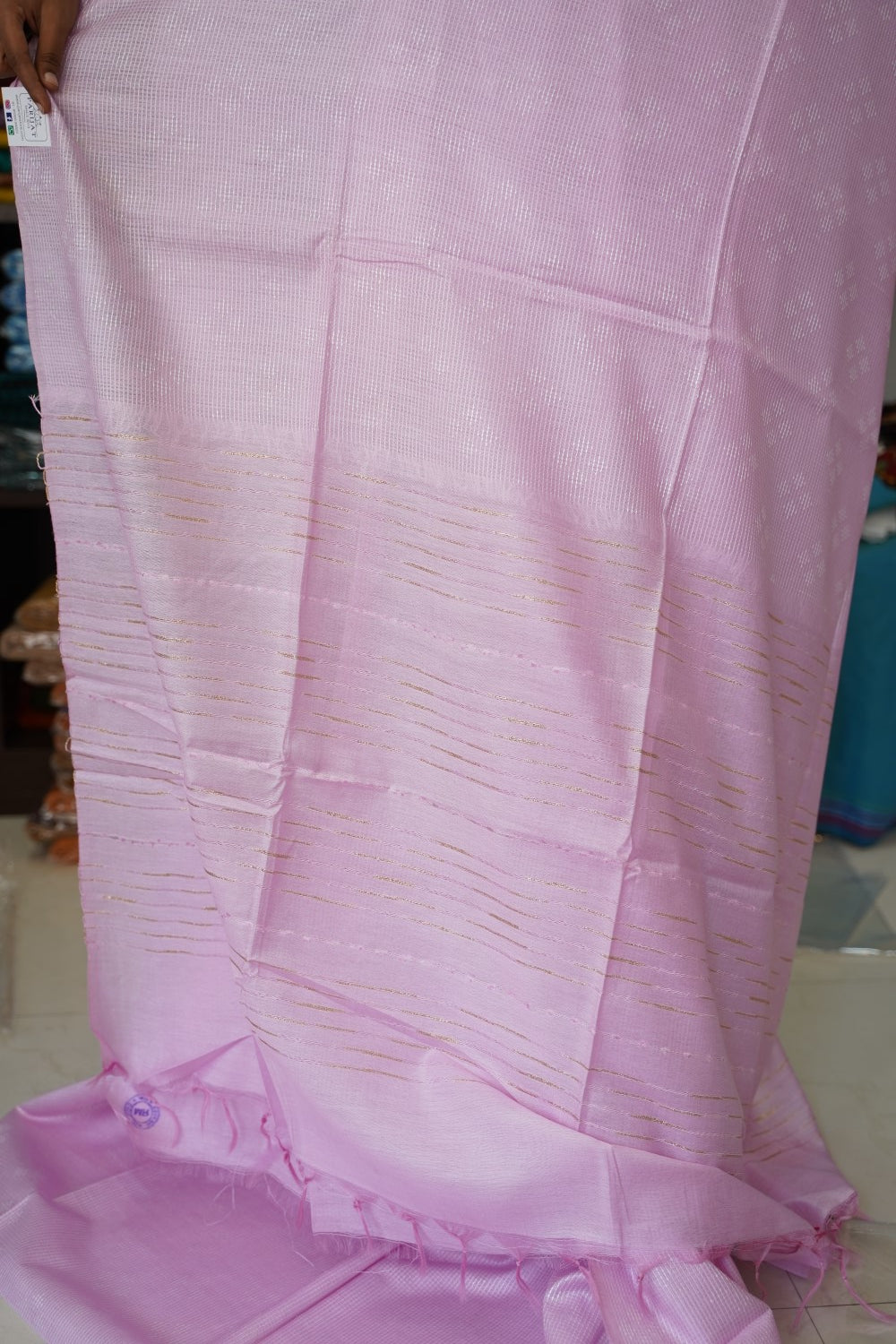 Semi linen saree PC17891
