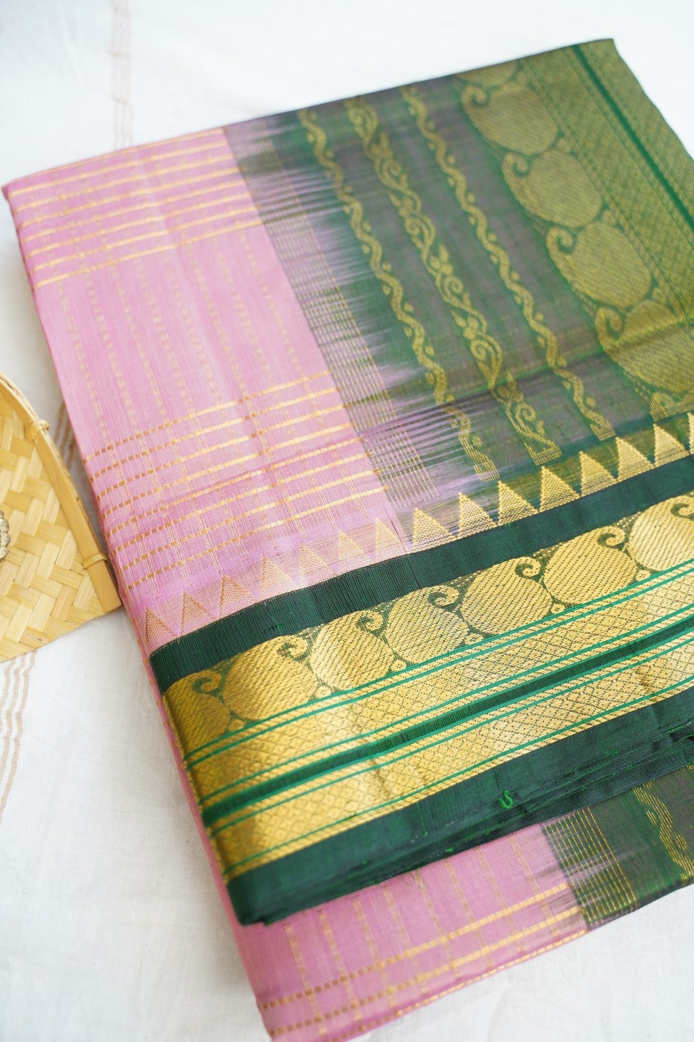 Kanchi Handloom Silk Cotton Saree PC17102