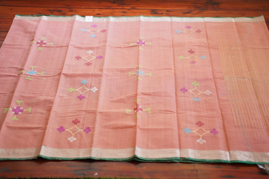Jamdani Ponduru handloom Cotton Saree PC10356
