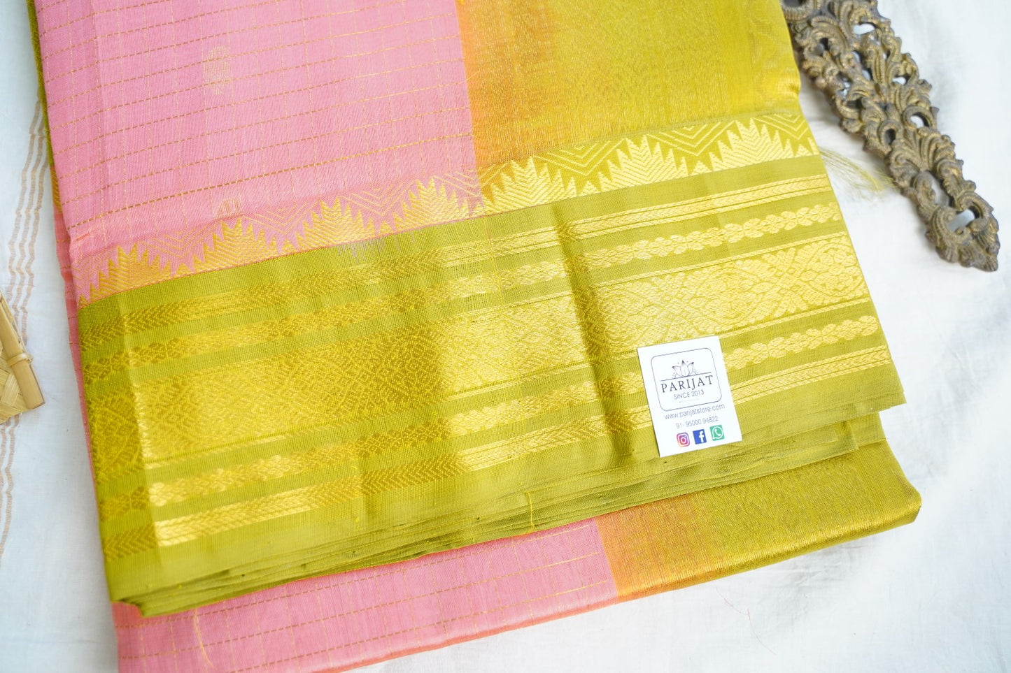 Kanchi Handloom Silk Cotton Saree PC17119
