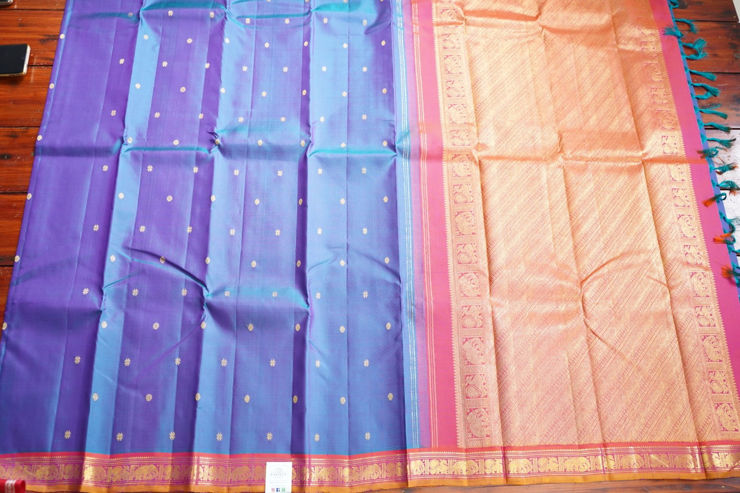 Pure Kanchi Silk Saree PC16007