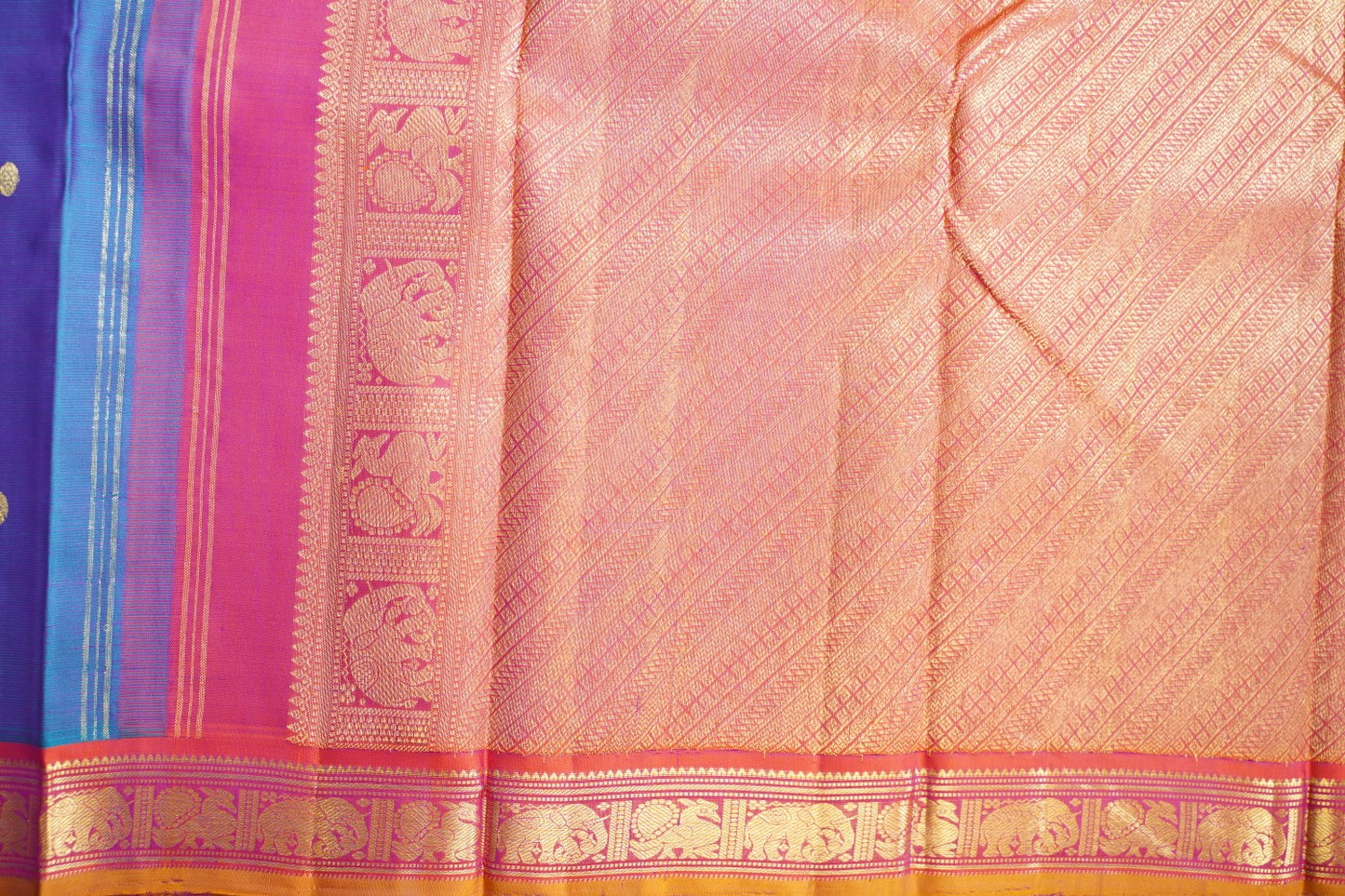Pure Kanchi Silk Saree PC16007
