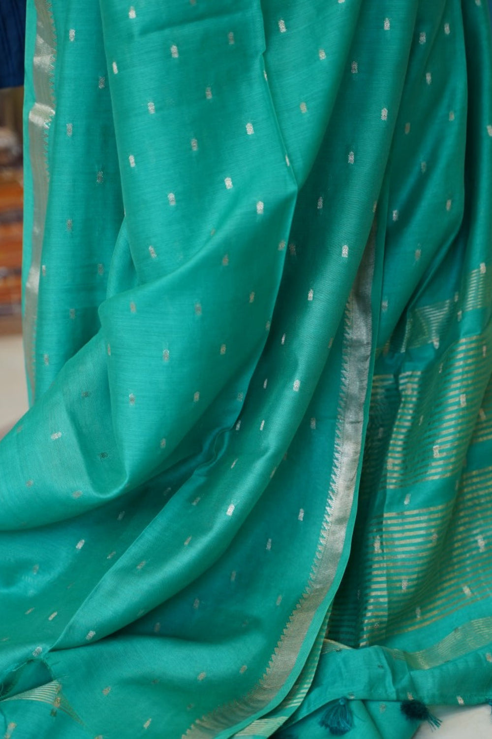 Semi linen saree PC17909