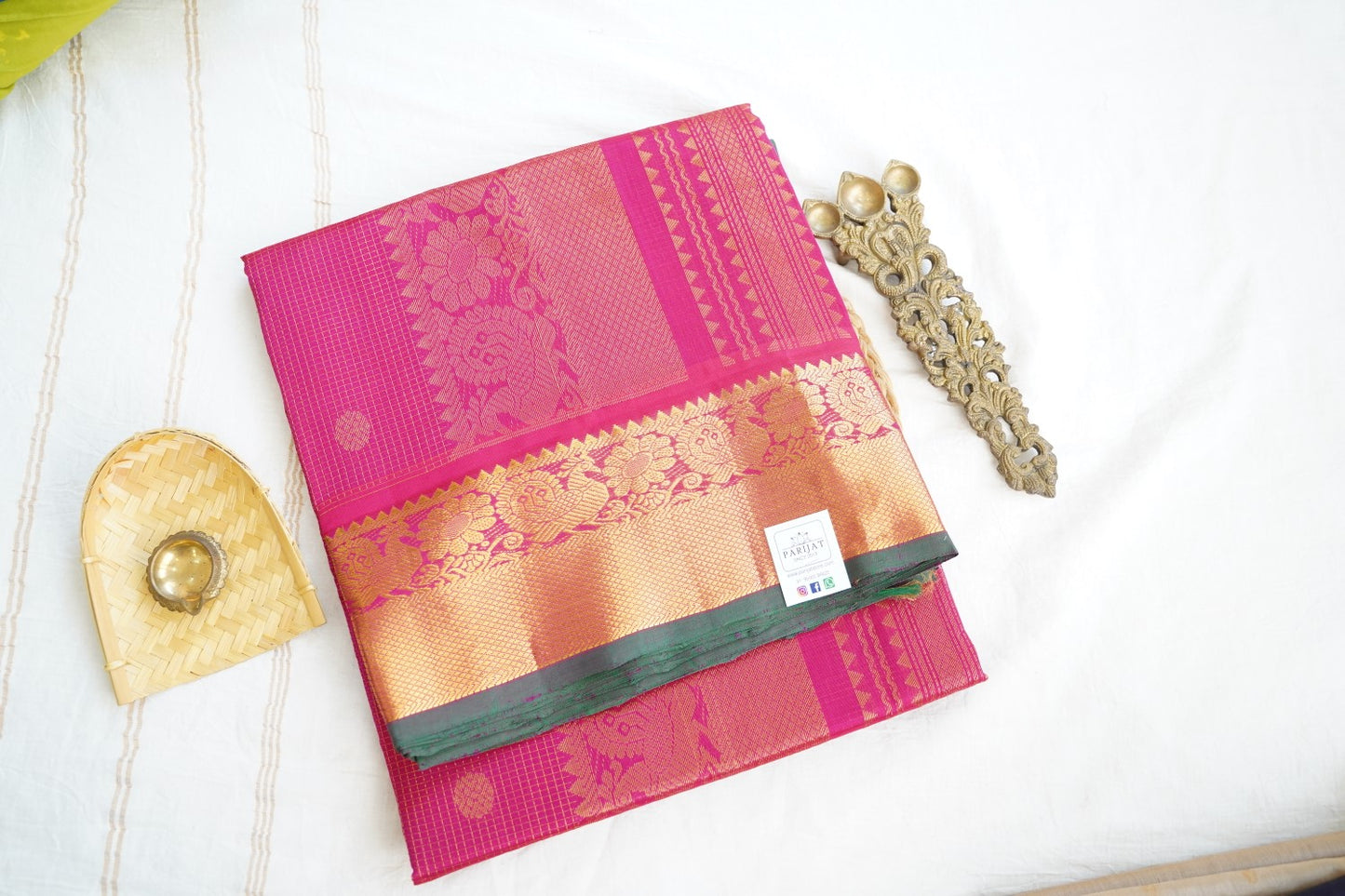 Kanchi Handloom Silk Cotton Saree PC17125