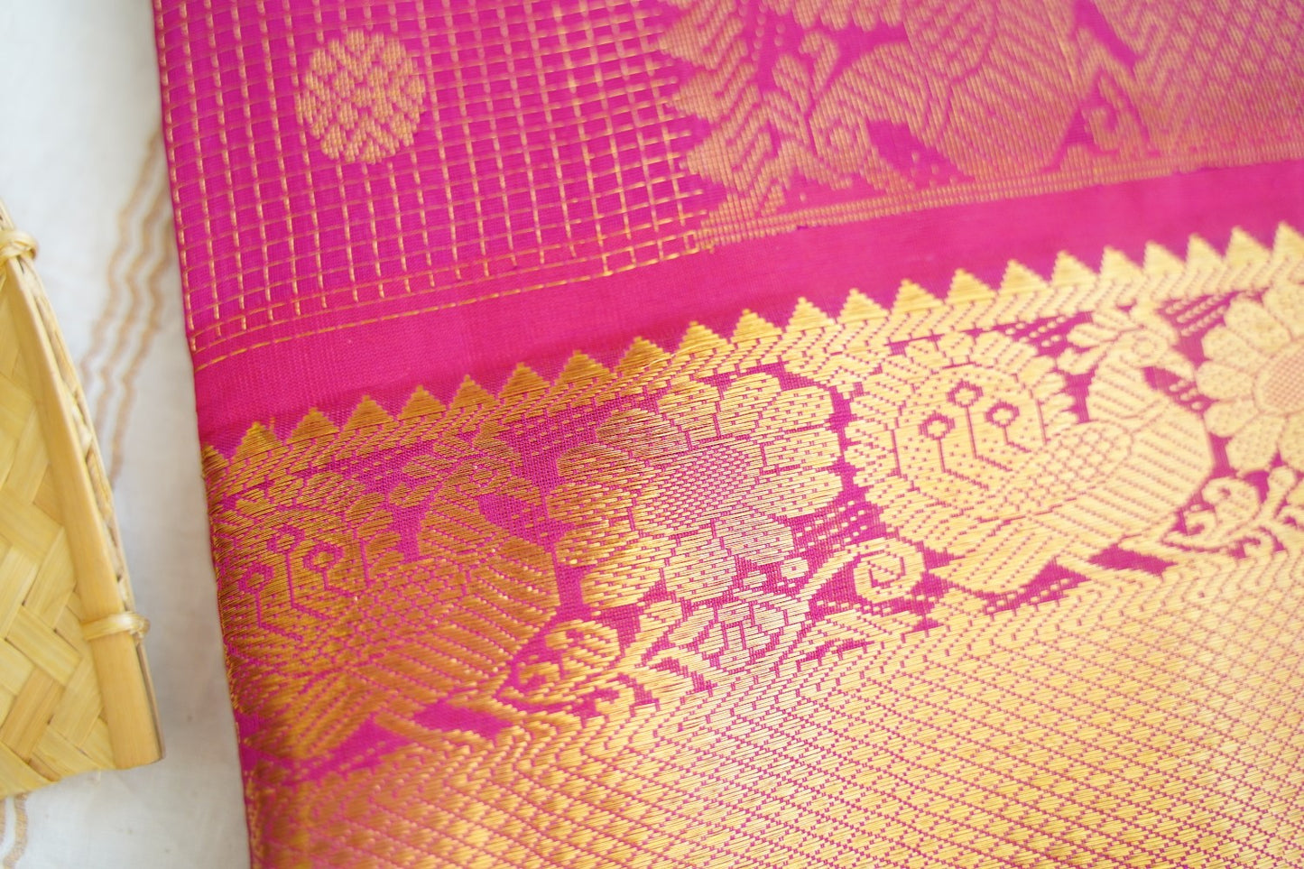 Kanchi Handloom Silk Cotton Saree PC17125