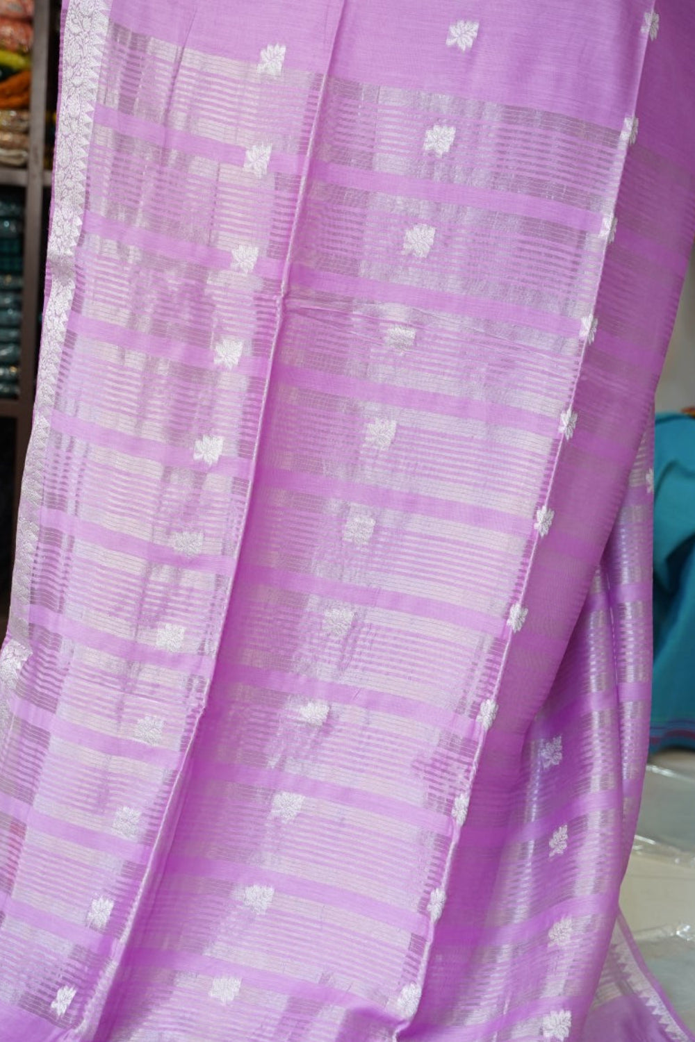 Semi linen saree PC17902