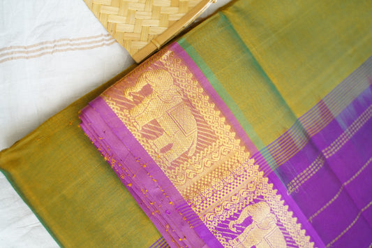 Kanchi Handloom Silk Cotton Saree PC17123