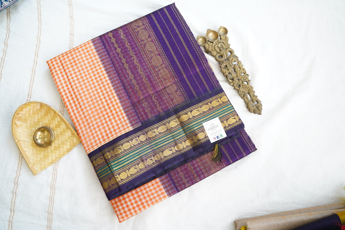 Kanchi Handloom Silk Cotton Saree PC17115