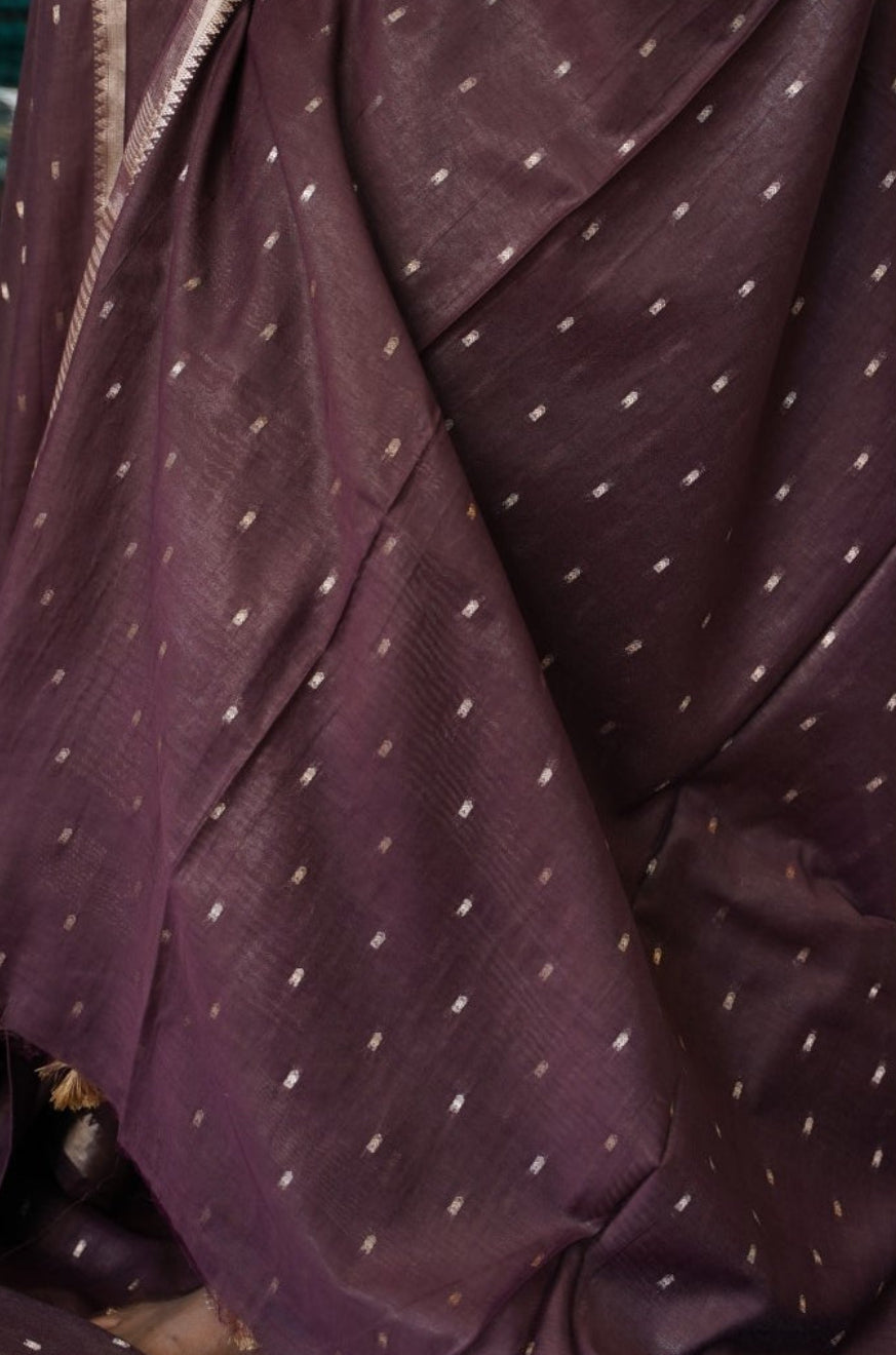 Semi linen saree PC17906