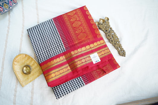 Kanchi Handloom Silk Cotton Saree PC17117