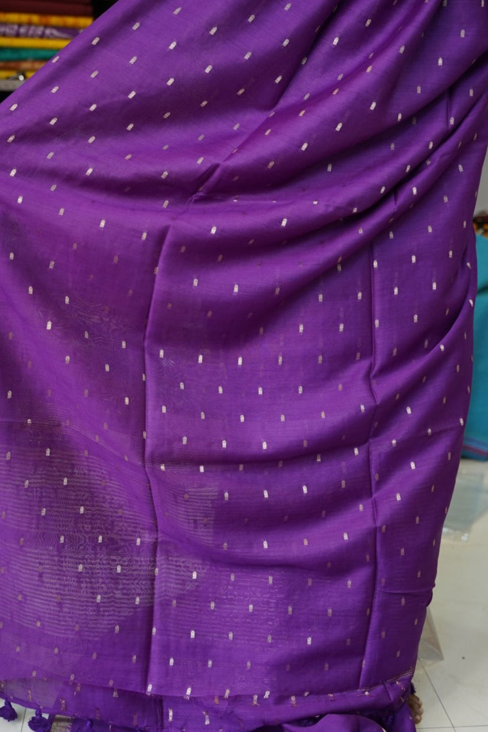 Semi linen saree PC17904