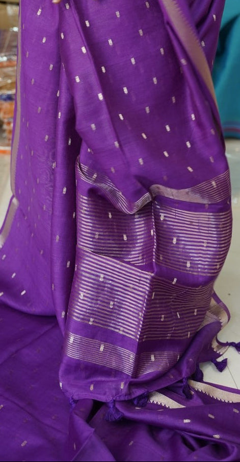 Semi linen saree PC17904