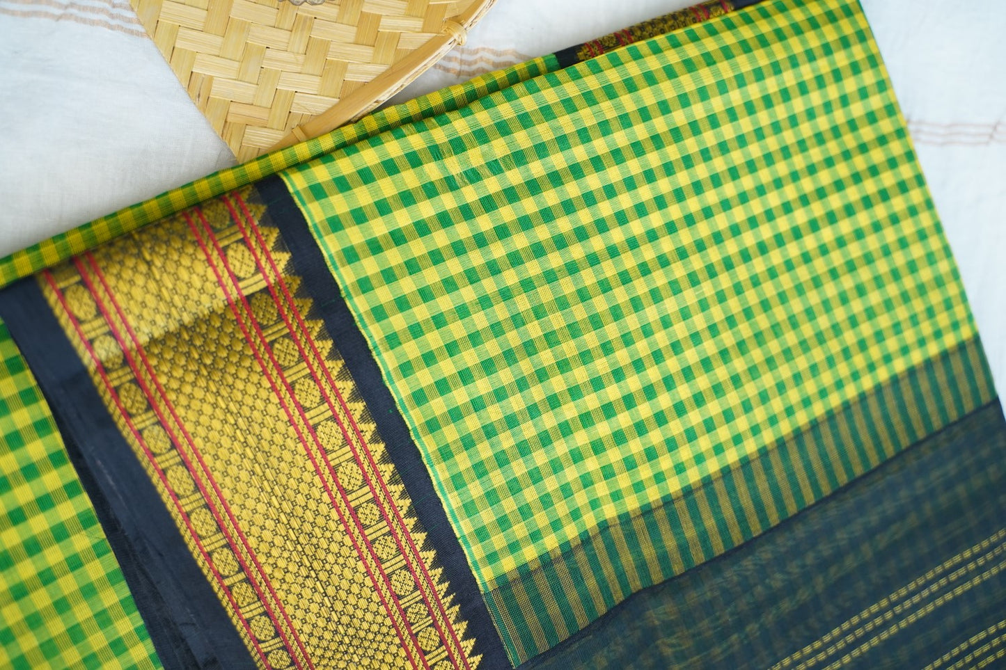 Kanchi Handloom Silk Cotton Saree PC17128
