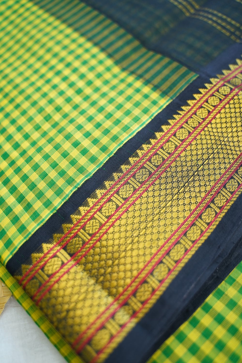 Kanchi Handloom Silk Cotton Saree PC17128