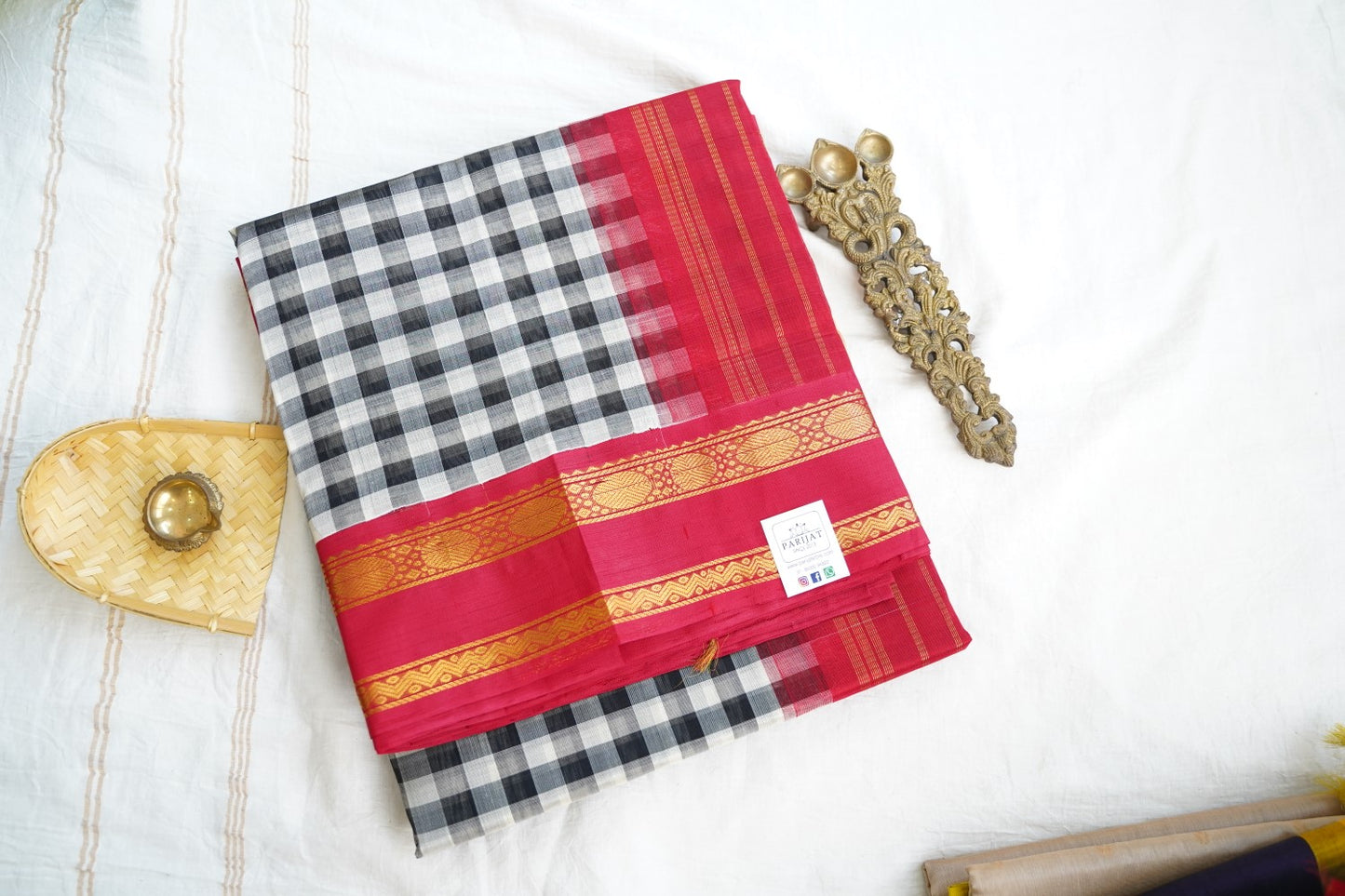 Kanchi Handloom Silk Cotton Saree PC17078