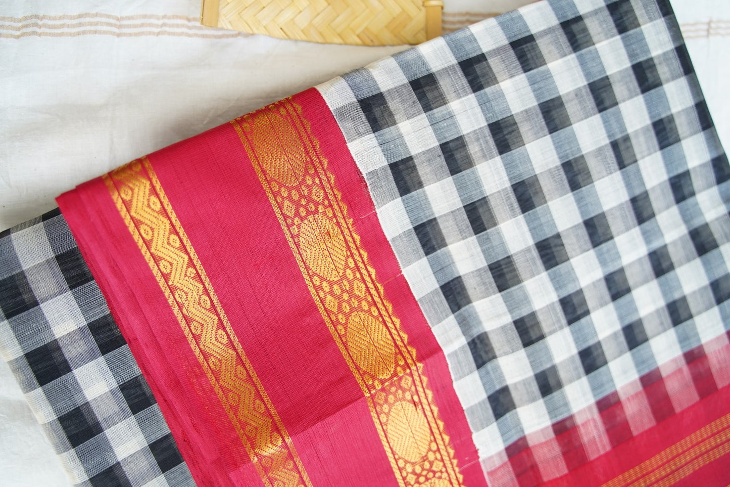 Kanchi Handloom Silk Cotton Saree PC17078
