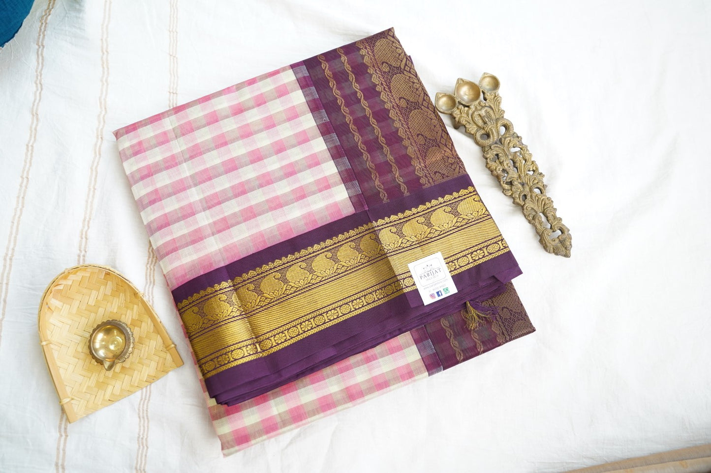 Kanchi Handloom Silk Cotton Saree PC17079