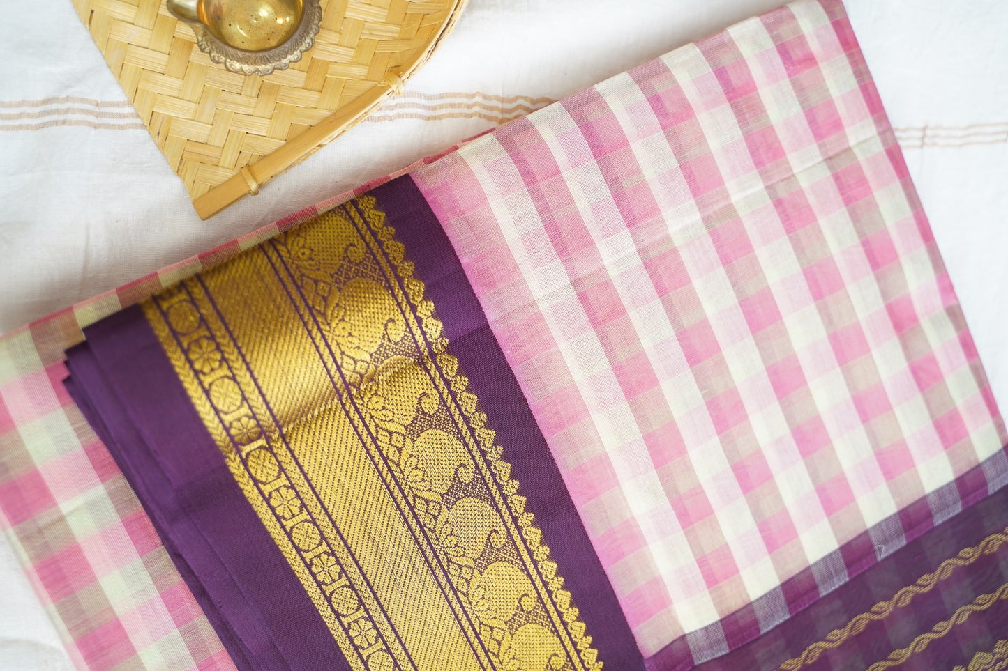Kanchi Handloom Silk Cotton Saree PC17079