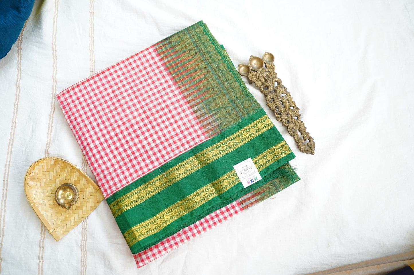 Kanchi Handloom Silk Cotton Saree PC17076