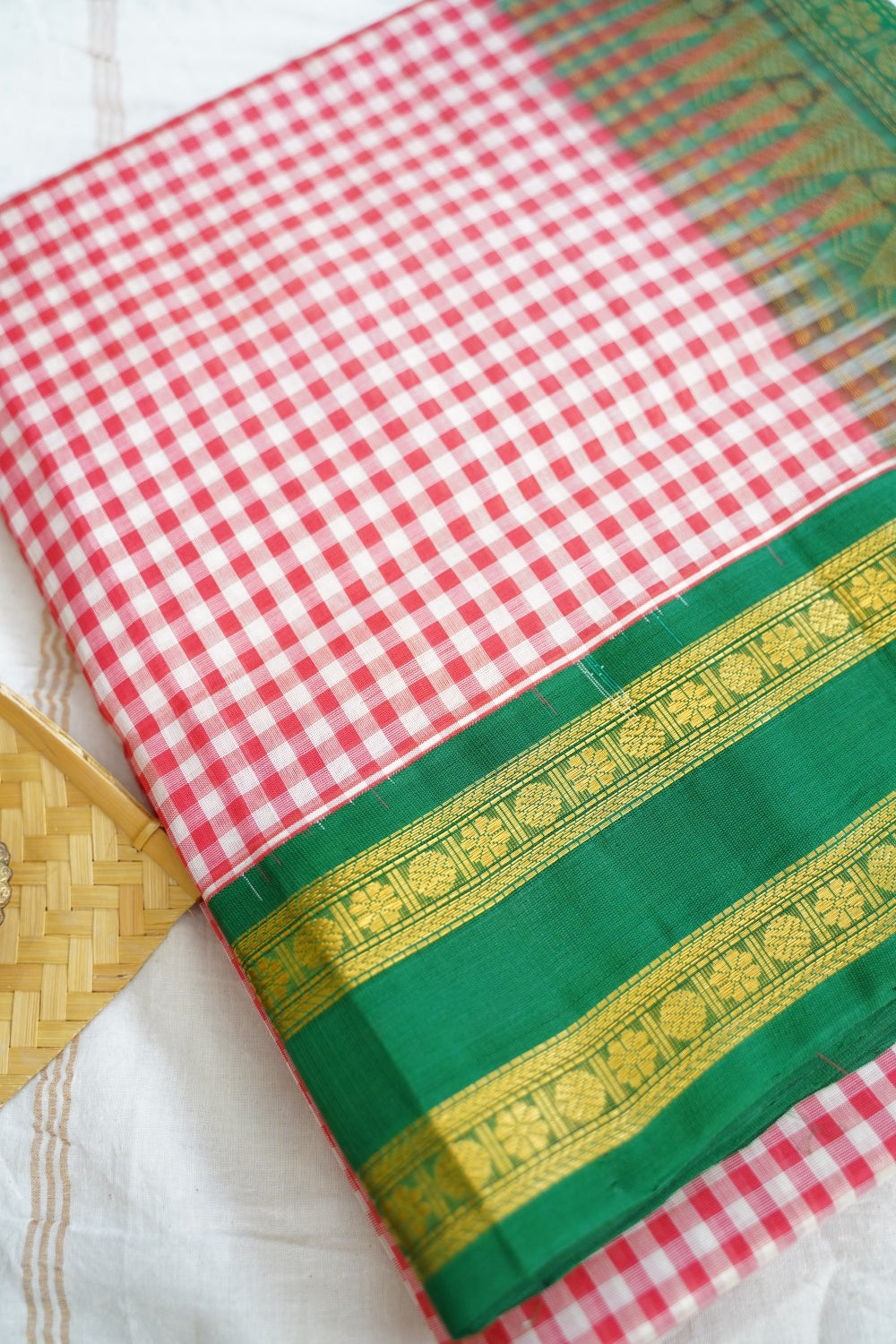 Kanchi Handloom Silk Cotton Saree PC17076