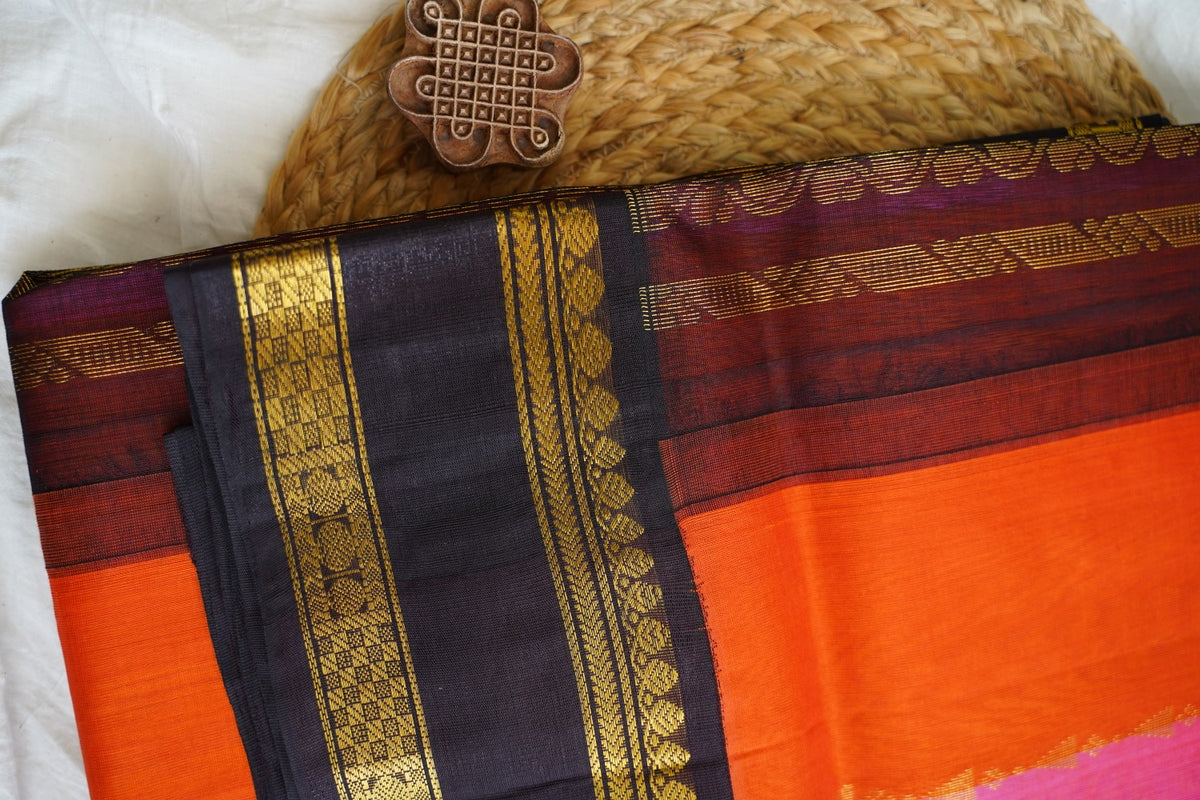 Kanchi Silk Cotton Saree PC17928