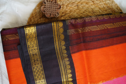 Kanchi Silk Cotton Saree PC17928