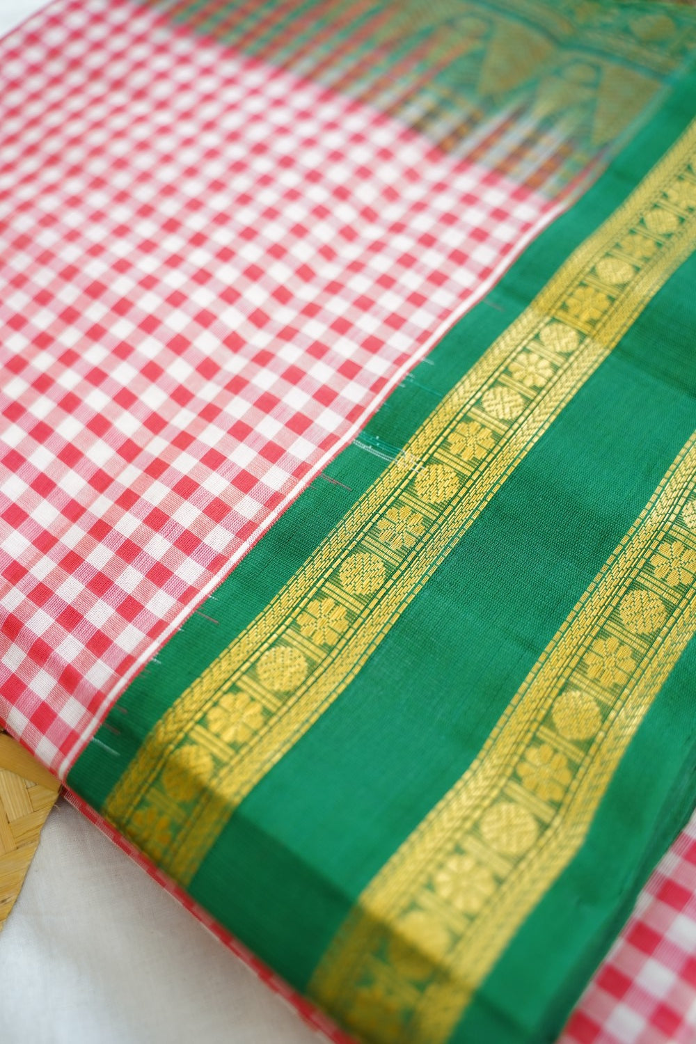 Kanchi Handloom Silk Cotton Saree PC17076