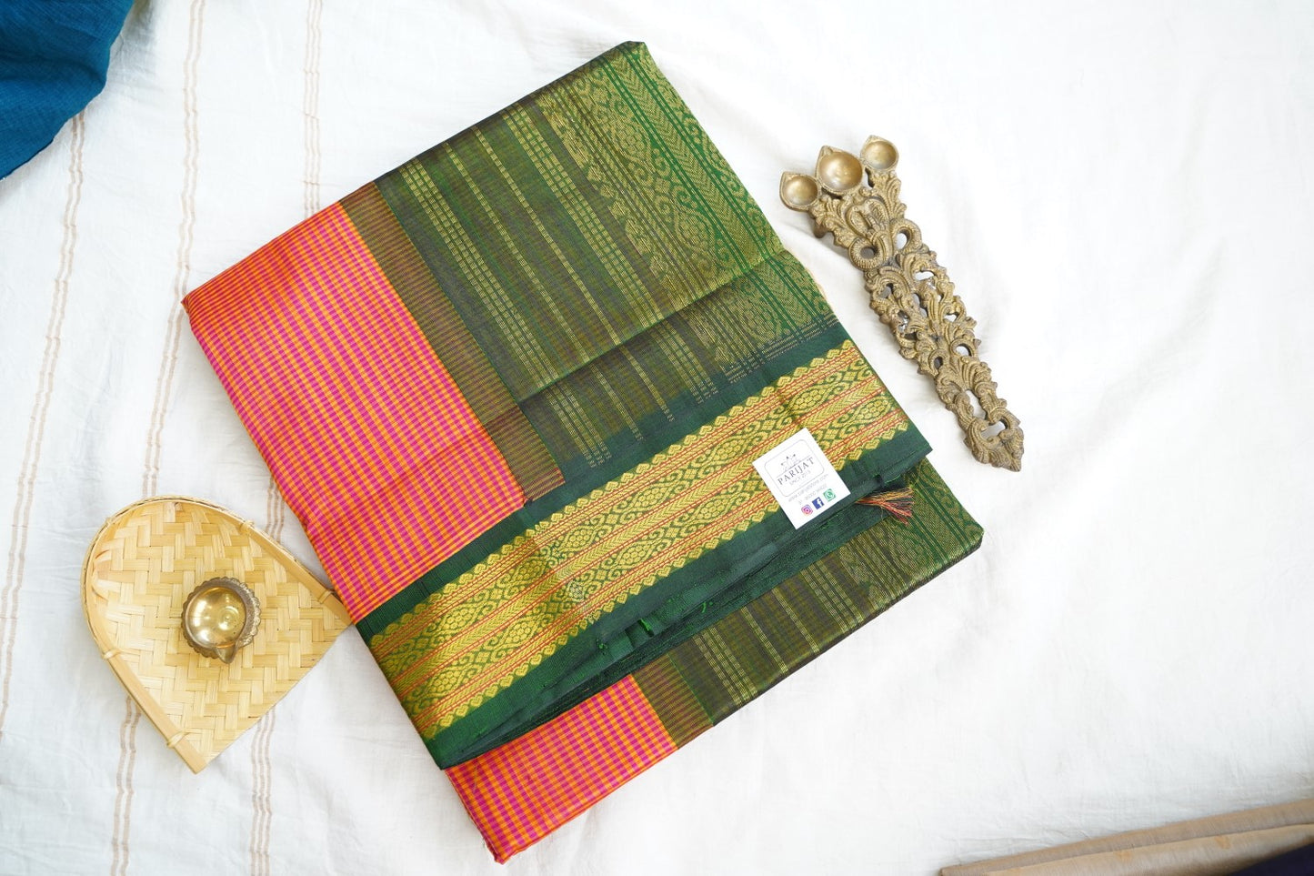 Kanchi Handloom Silk Cotton Saree PC17077