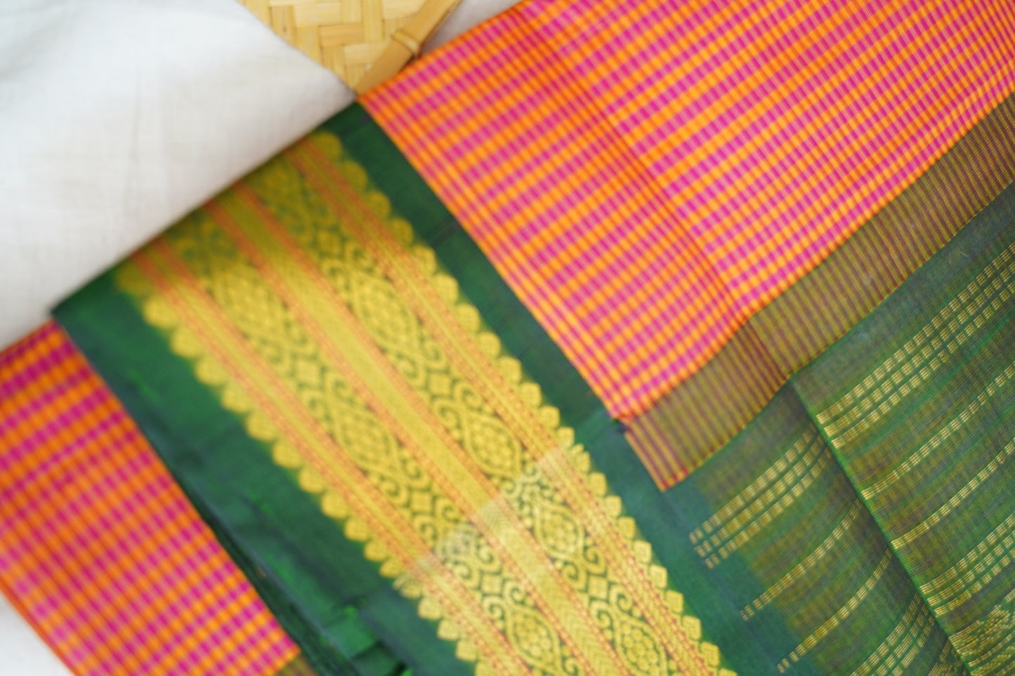 Kanchi Handloom Silk Cotton Saree PC17077