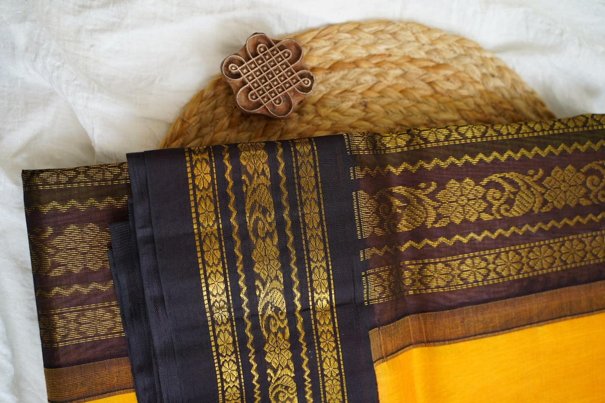 Kanchi Silk Cotton Saree PC17929