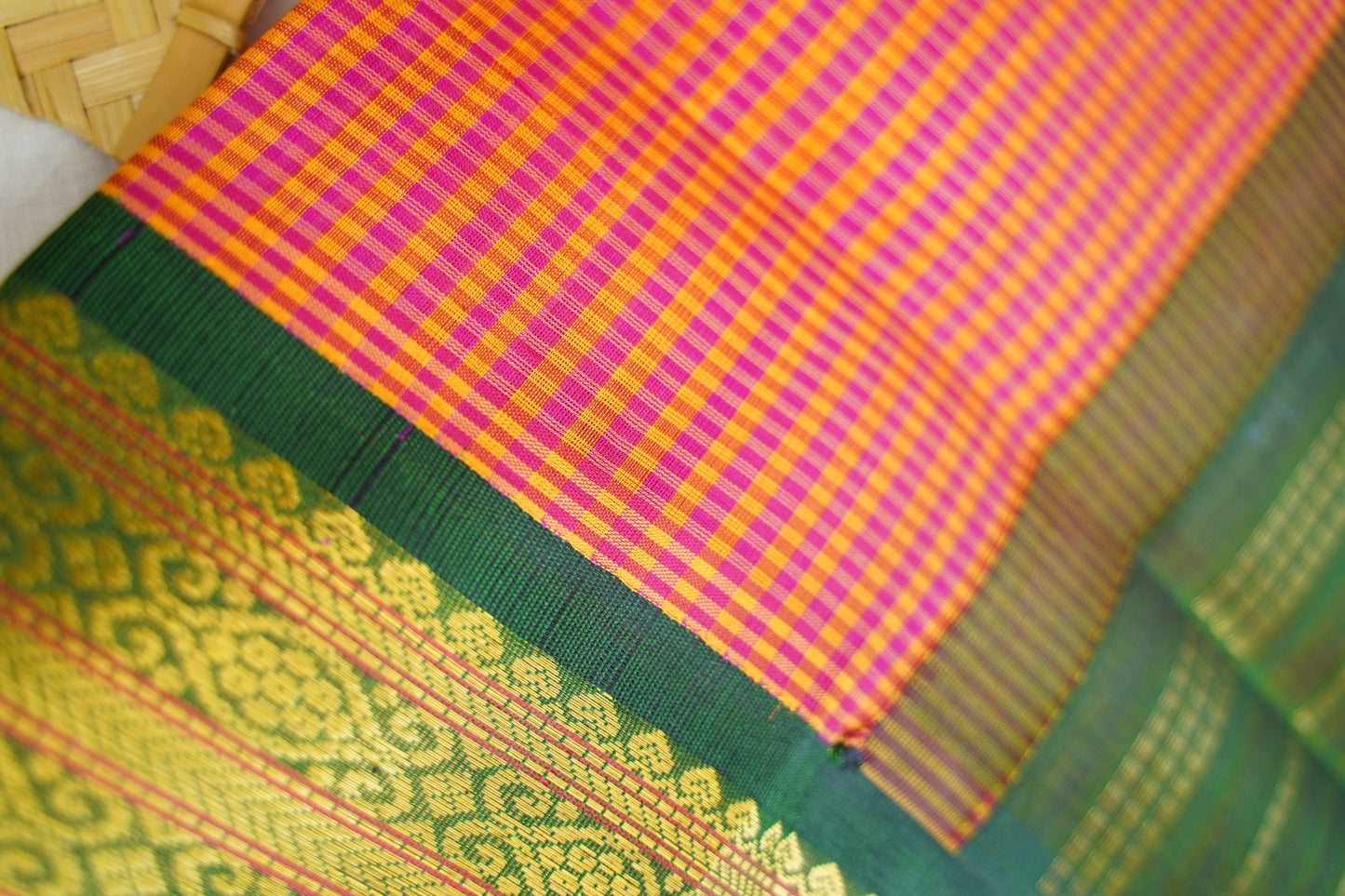 Kanchi Handloom Silk Cotton Saree PC17077