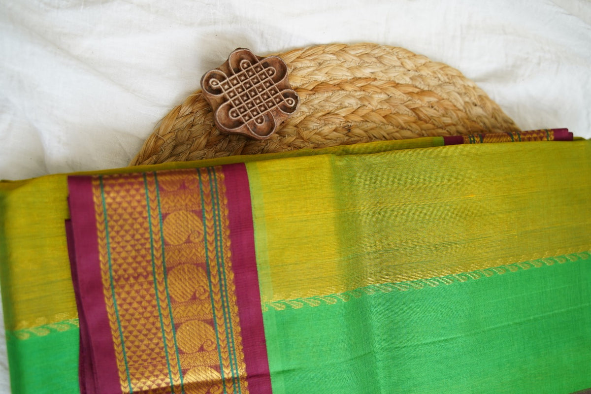 Kanchi Silk Cotton Saree PC17924