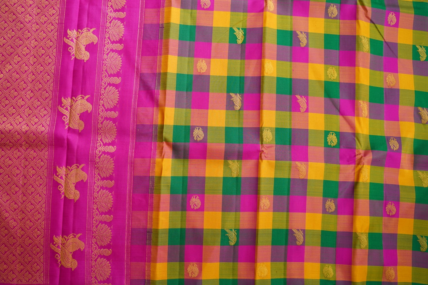 Pure Kanchi Silk Saree PC16002