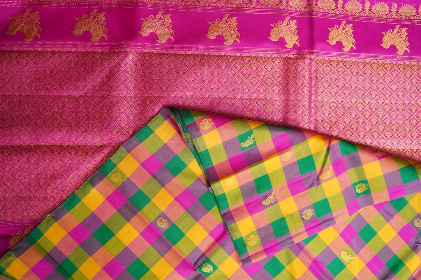 Pure Kanchi Silk Saree PC16002