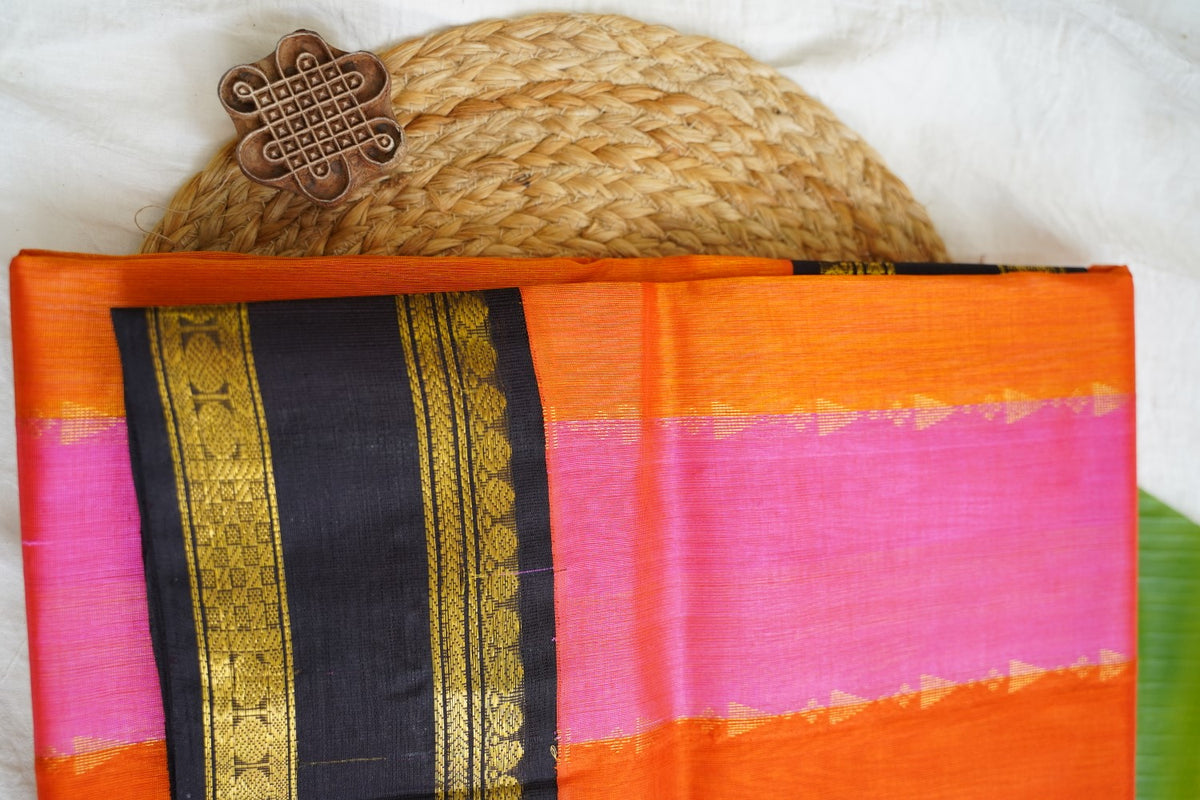 Kanchi Silk Cotton Saree PC17928