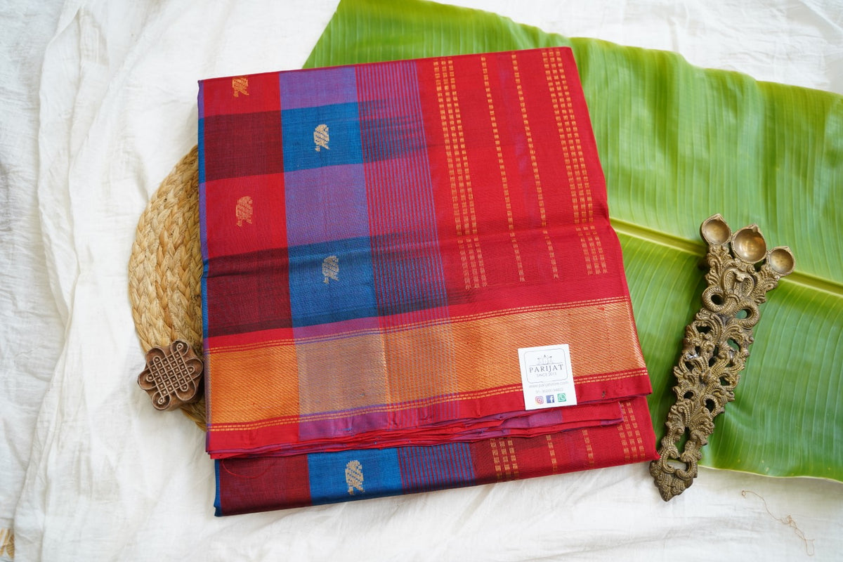 Kanchi Silk Cotton Saree PC17982