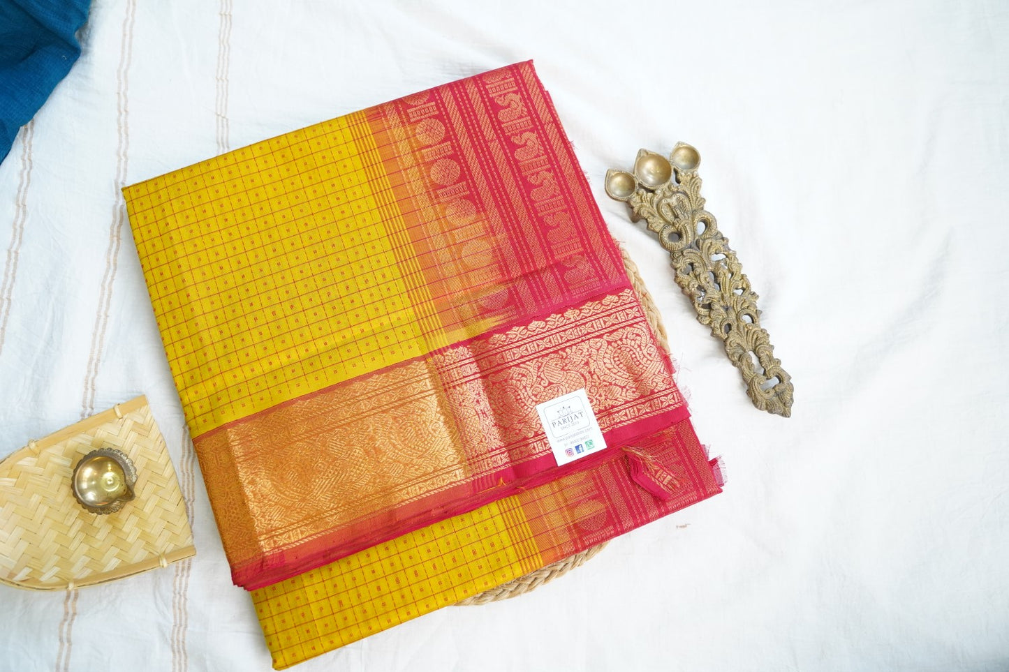 Kanchi Handloom Silk Cotton Saree PC17083