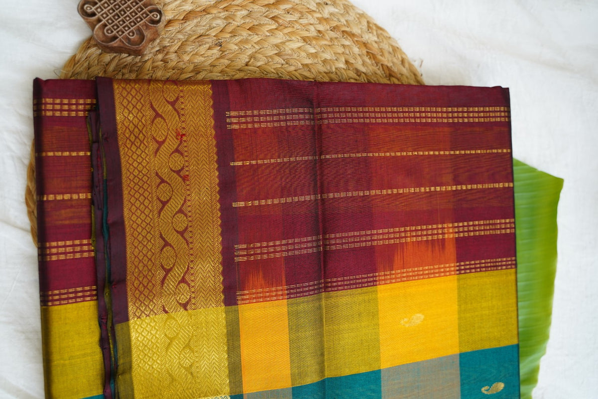 Kanchi Silk Cotton Saree PC17981