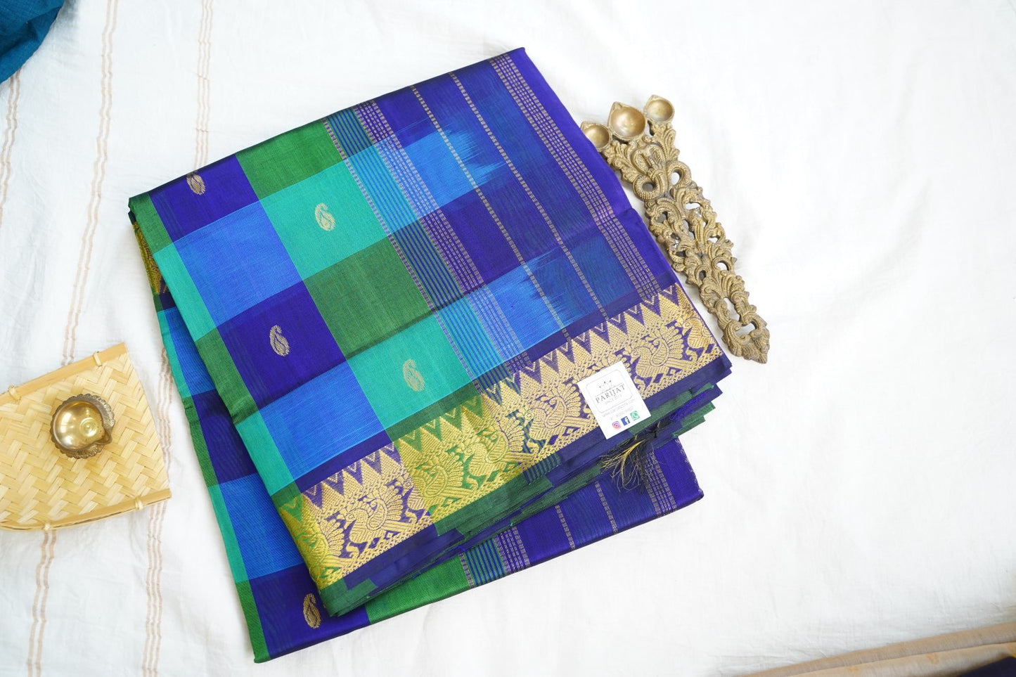 Kanchi Handloom Silk Cotton Saree PC17095