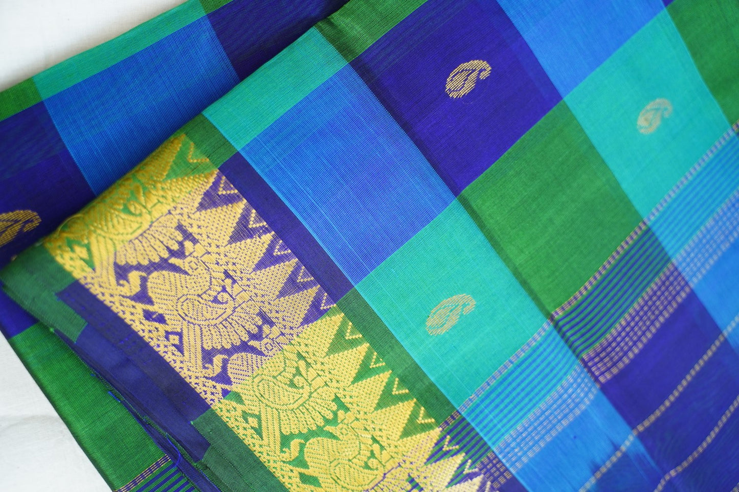 Kanchi Handloom Silk Cotton Saree PC17095