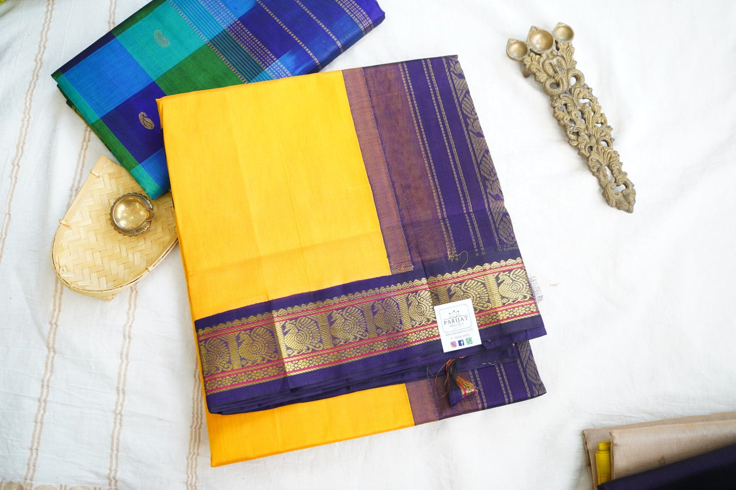 Kanchi Handloom Silk Cotton Saree PC17088